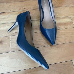 Navy Blue Calvin Klein Heels
